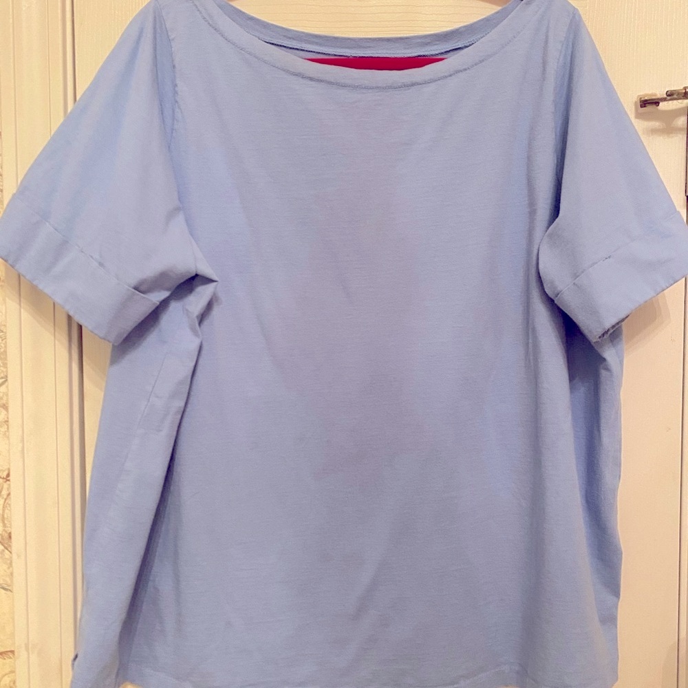 Jessica London 18/20 Periwinkle Blue Top